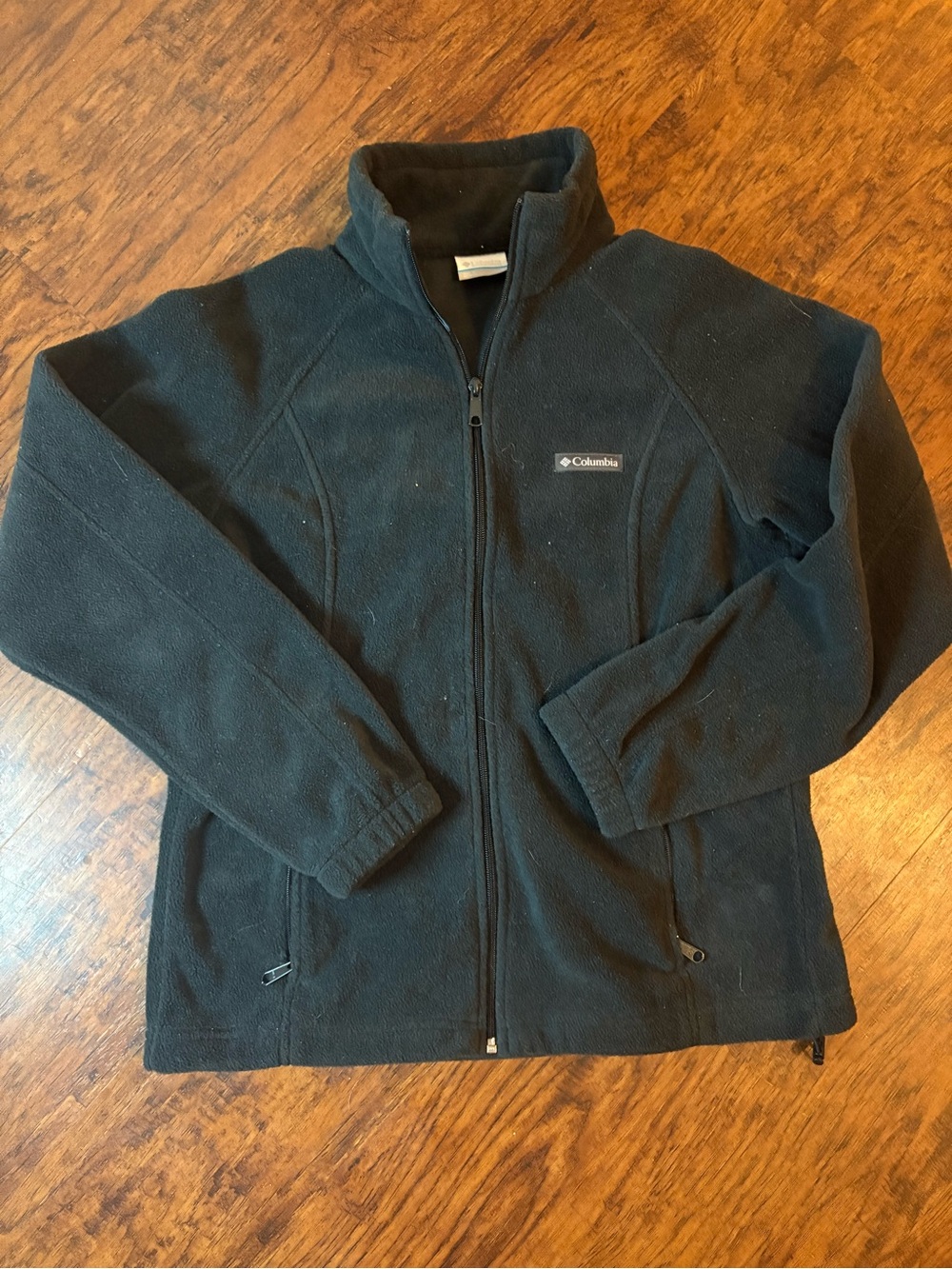 Columbia Men's Black Full-Zip Fleece Jacket